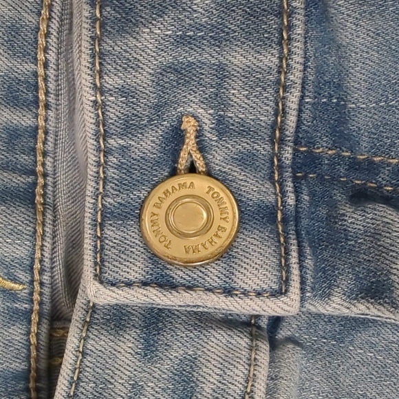 Tommy Bahama women slim boyfriend blue jeans size 30 x 29 - Picture 6 of 11